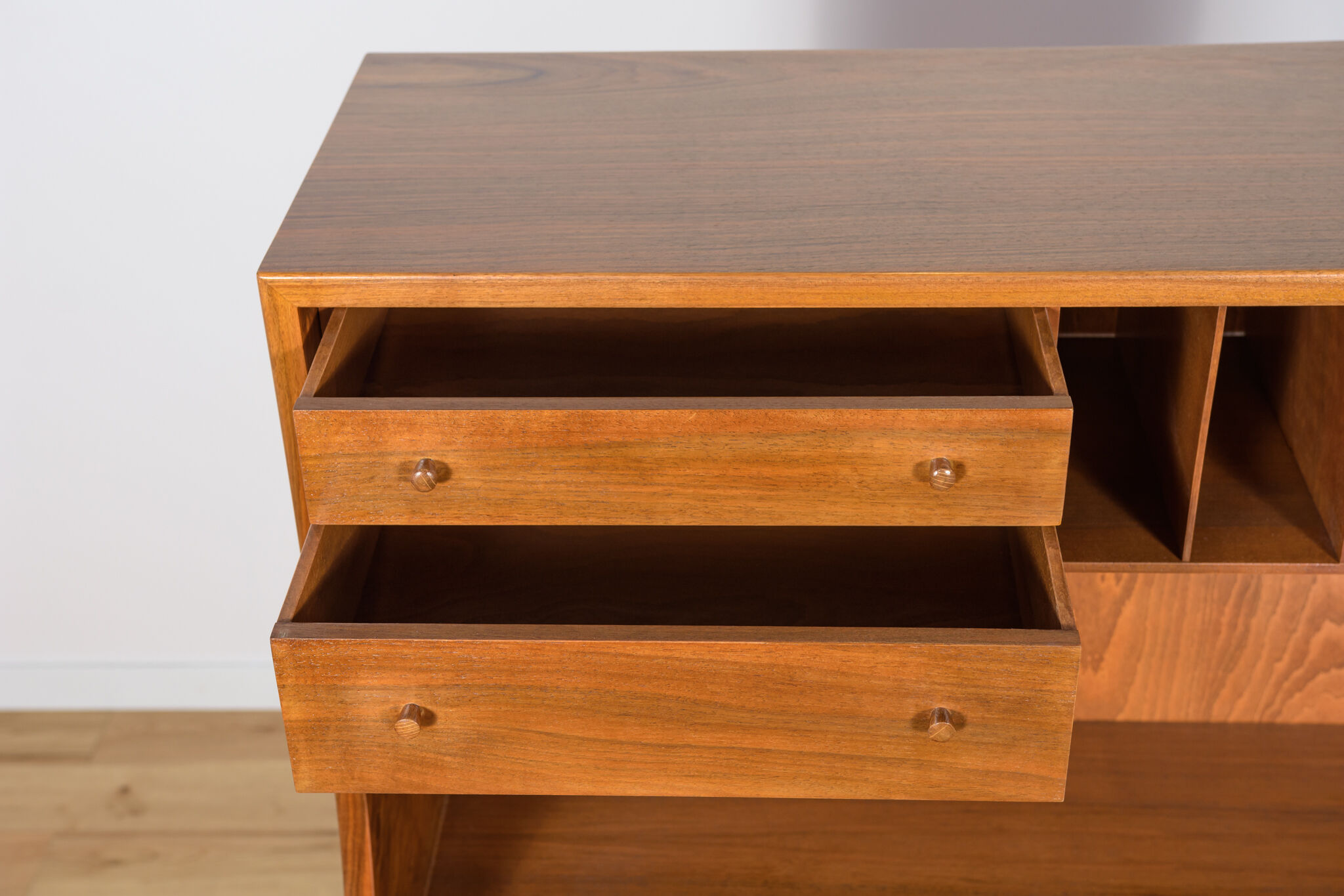 Mid-Century Danish Walnut Secretary by Borge Mogensen for Soborg Mobler, 1960s
