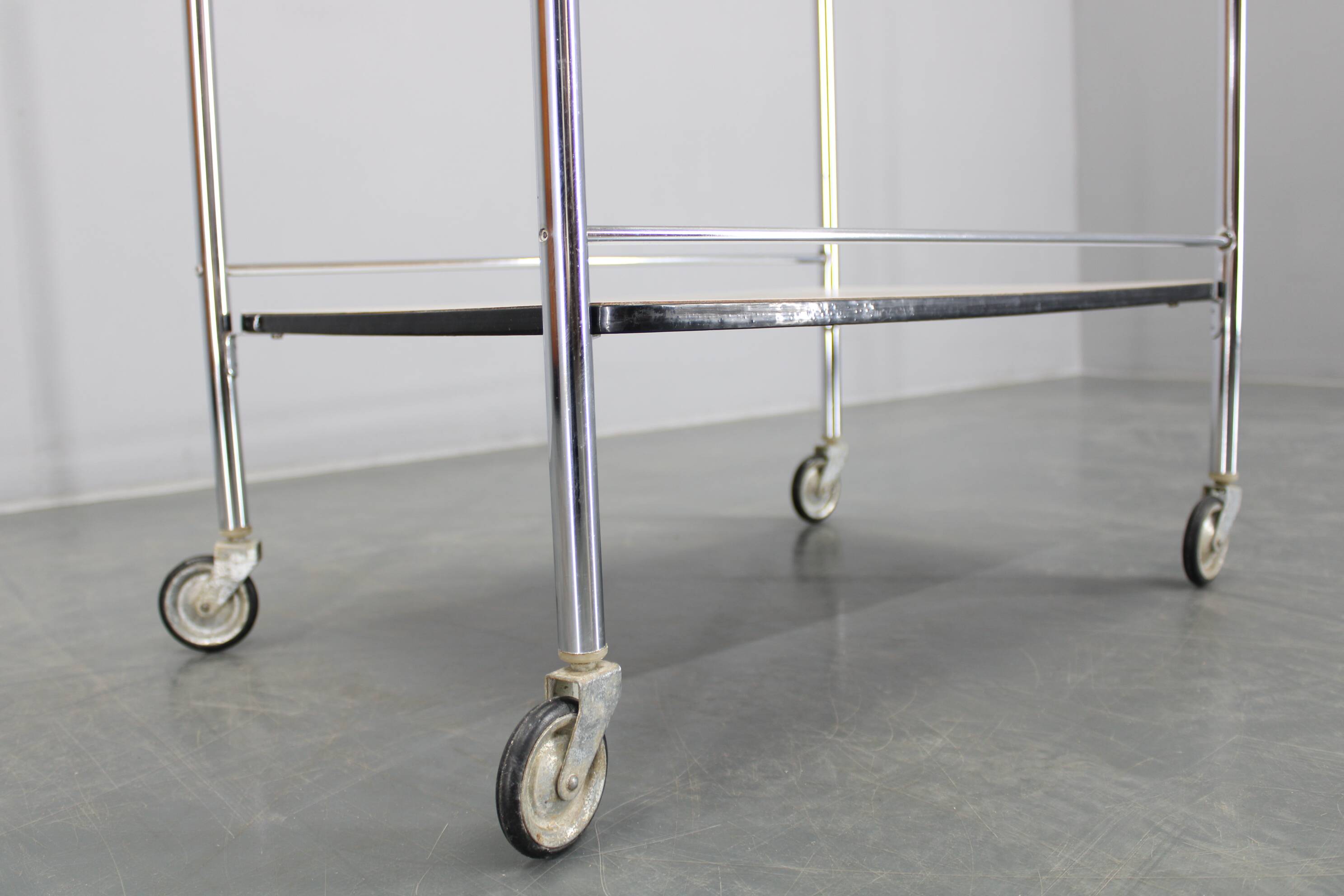 1970s bar cart, Czechoslovakia