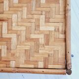 Table basse en rotin