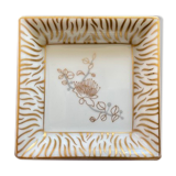 Christofle ashtray in porcelain.