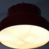 Swedish “Bumling” red pendant lamp by Anders Pehrson