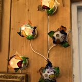 Rare series of 5 Murano Borek Sipek (1949-2016) flower-shaped sconces