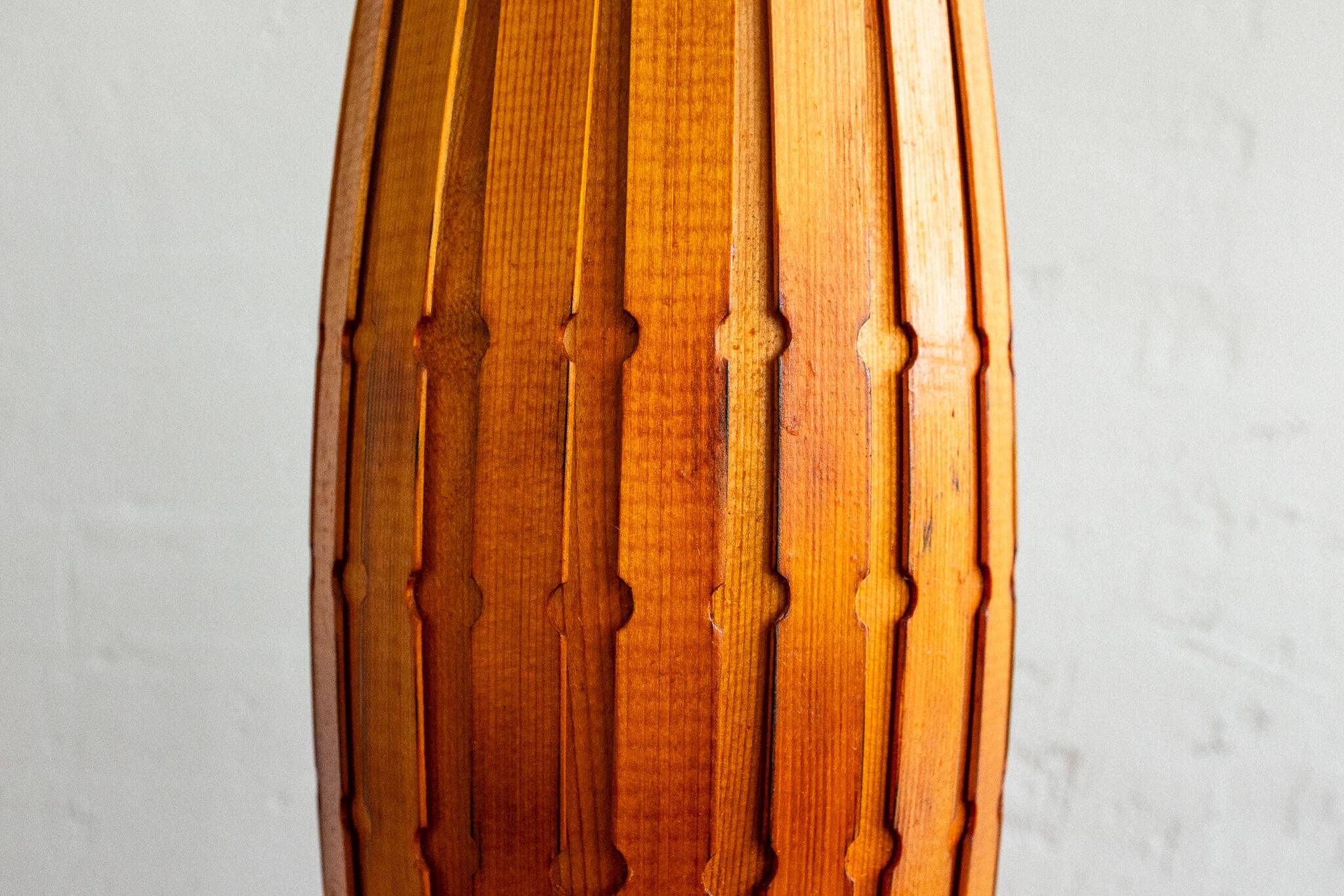 Vintage Czechoslovak Hand-Tied Table Lamp by ULUV, 1960s