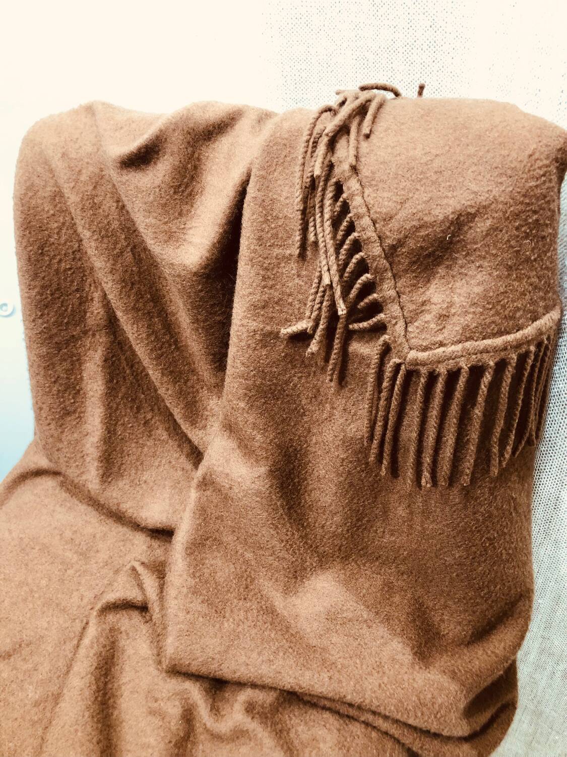 Chanel cashmere blanket