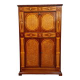 Secretary of Dame Restauration/Charles X in precious wood marquetry circa 1900