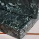 Minimalist black marble bookends