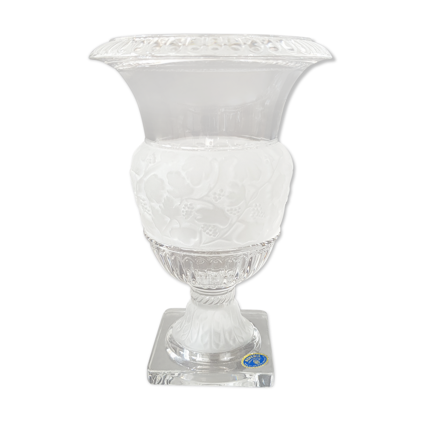 Vase Medicis in Crystal of Boheme
