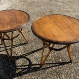 2 vintage tables
