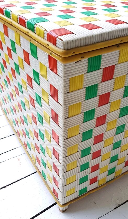 Colorful storage box 60s
