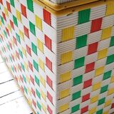 Colorful storage box 60s