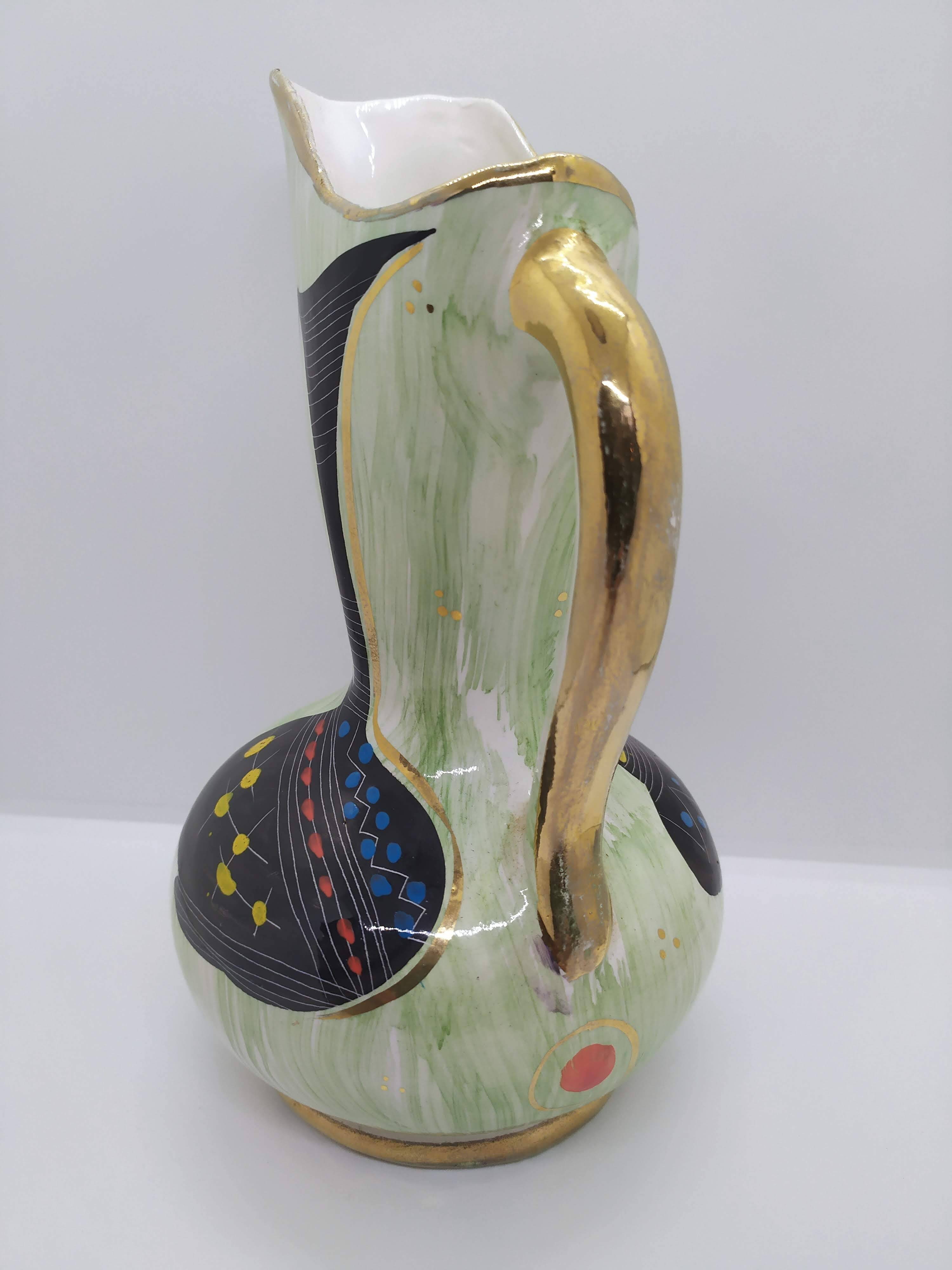 Vintage carafe or vase 1950s