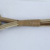 Antique wicker carpet beater