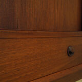 Enfilade en teck, design danois, années 1960, Danemark