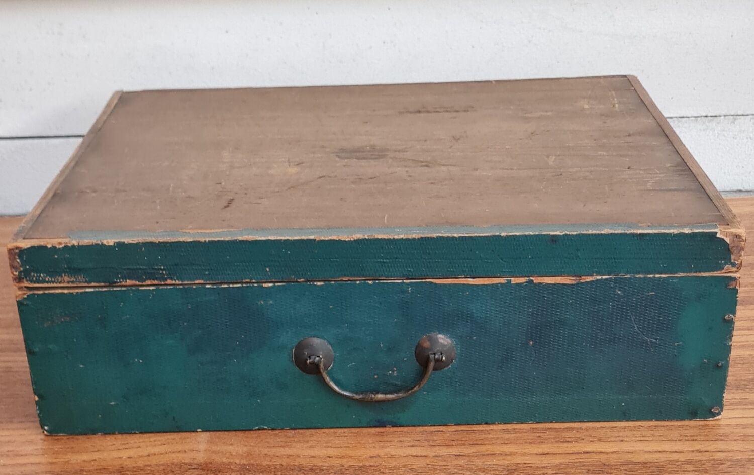 Wooden storage box