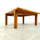 Copie de table basse en bois de style mid-century, années 1970.
