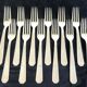 Menagere art deco silver metal Francois Frionnet