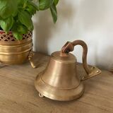 Vintage Solid Brass Wall Bell