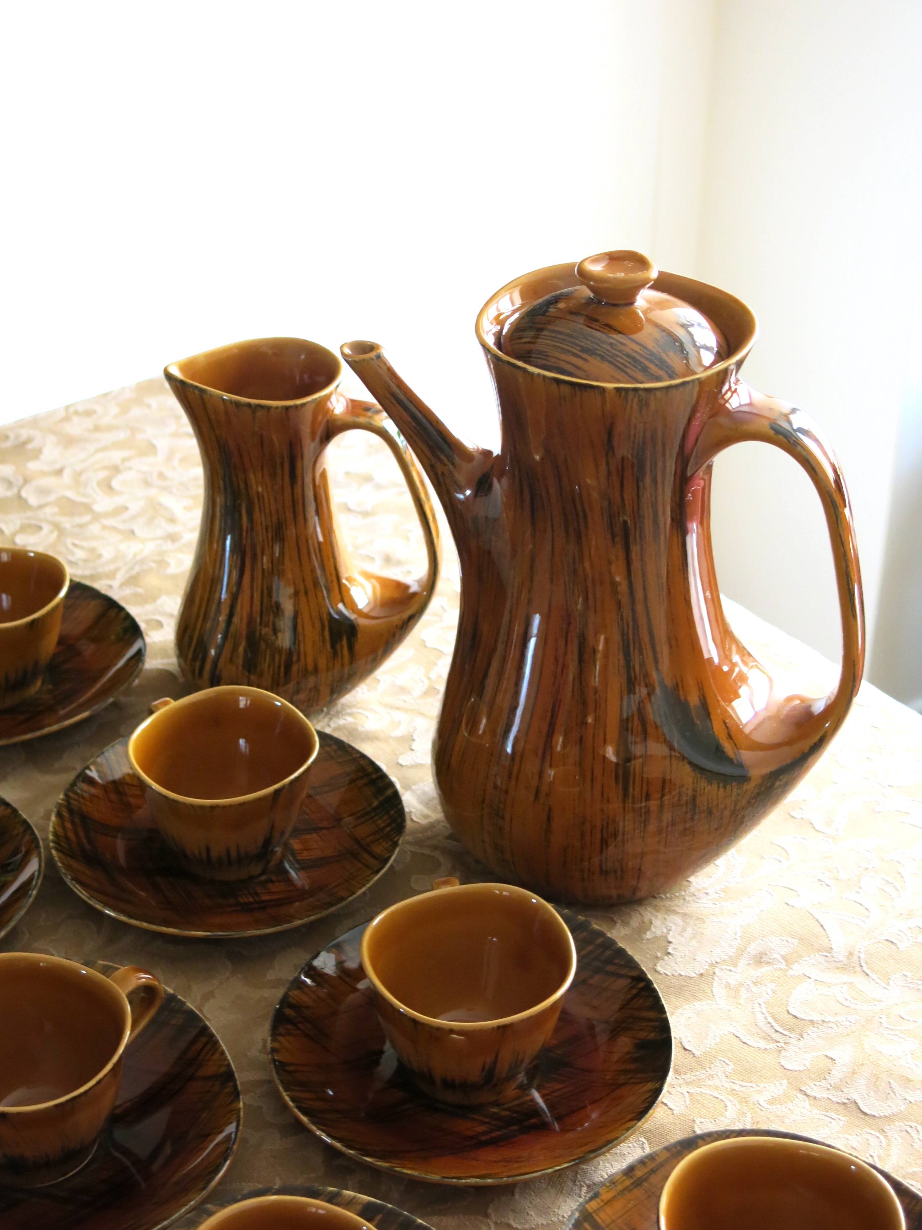 Coffee service from Nyderviller France in good condition