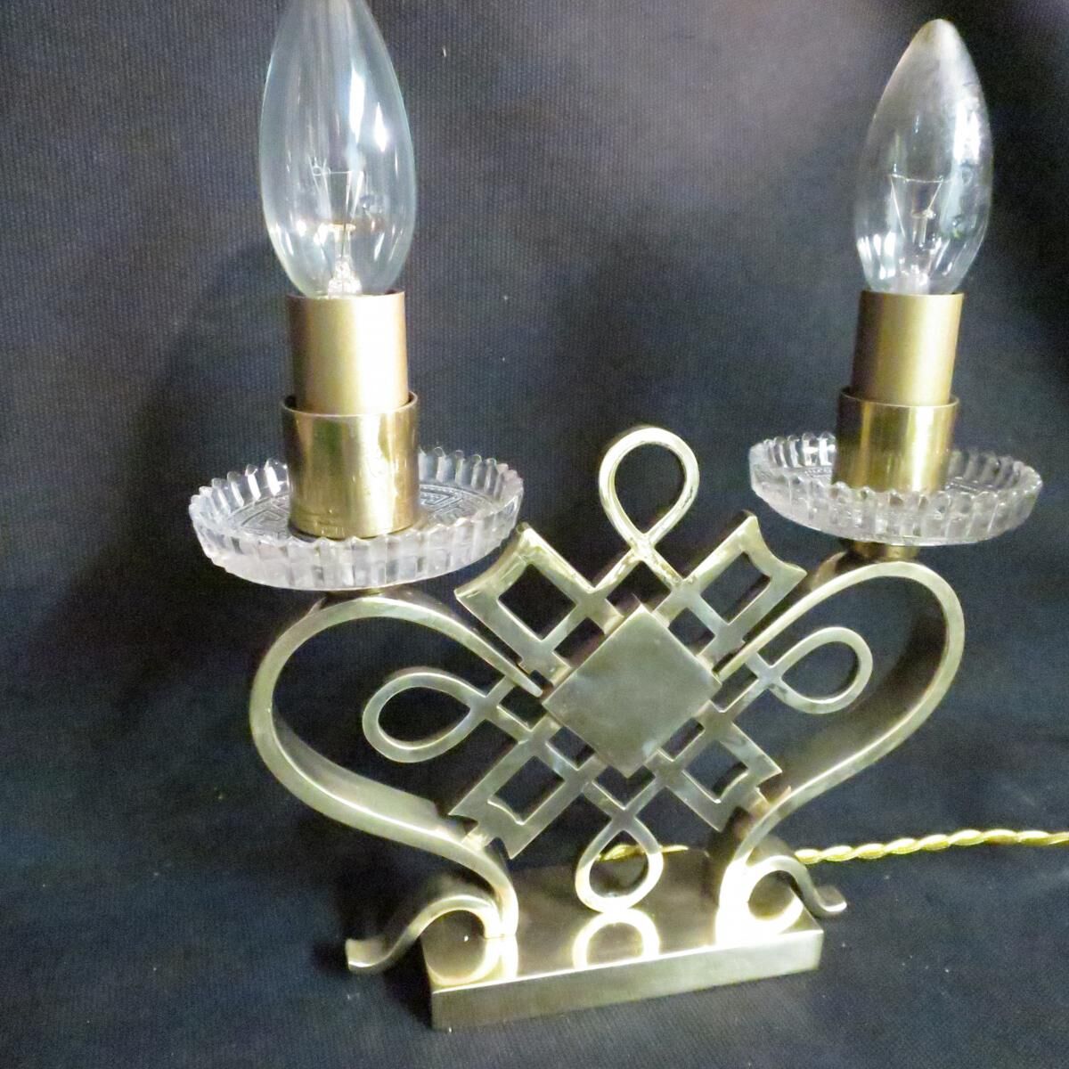 Pair of lamps Jules Leleu 1935