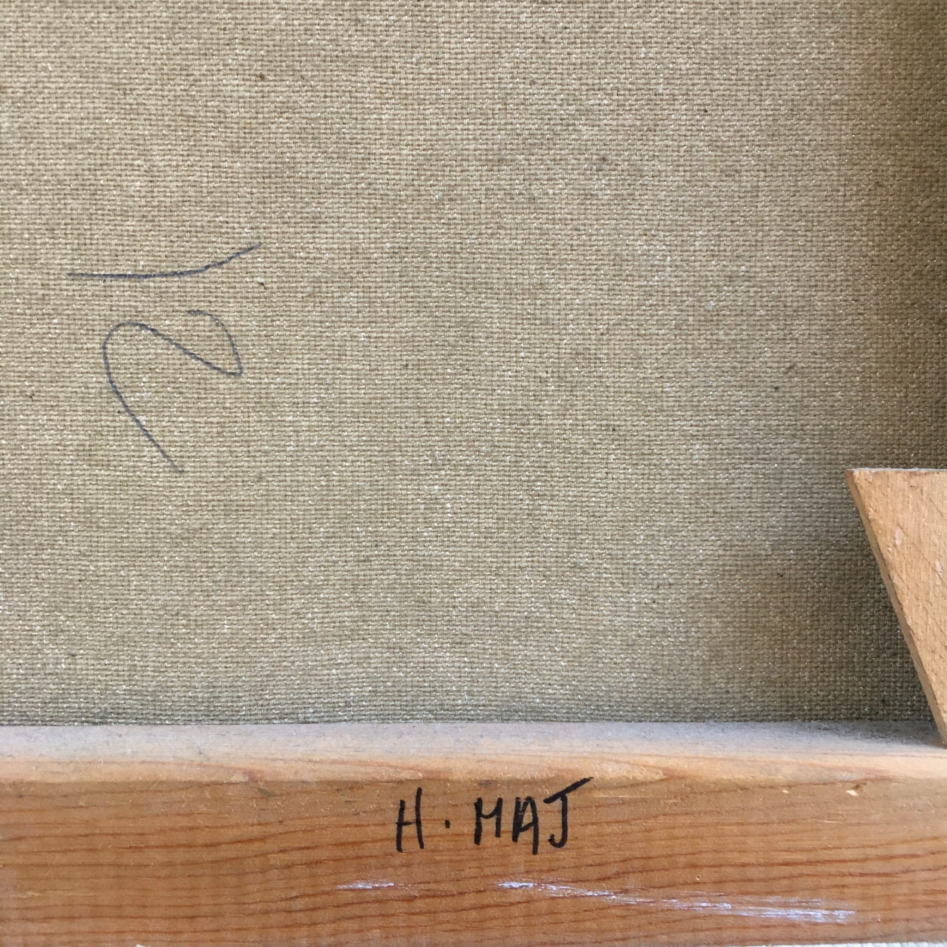 Painting tribute to Chardin