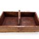 Old wooden basket