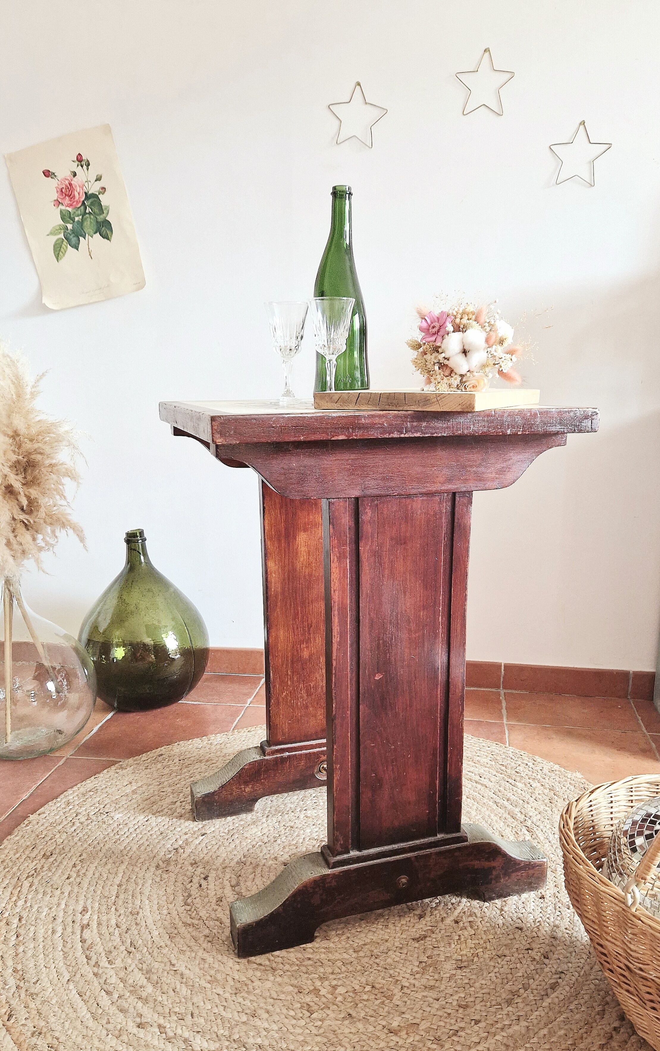 Authentic bistro table