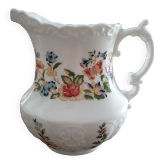 English milk jug aynsley cottage garden