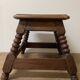 Walnut stool Louis XIII style nineteenth century