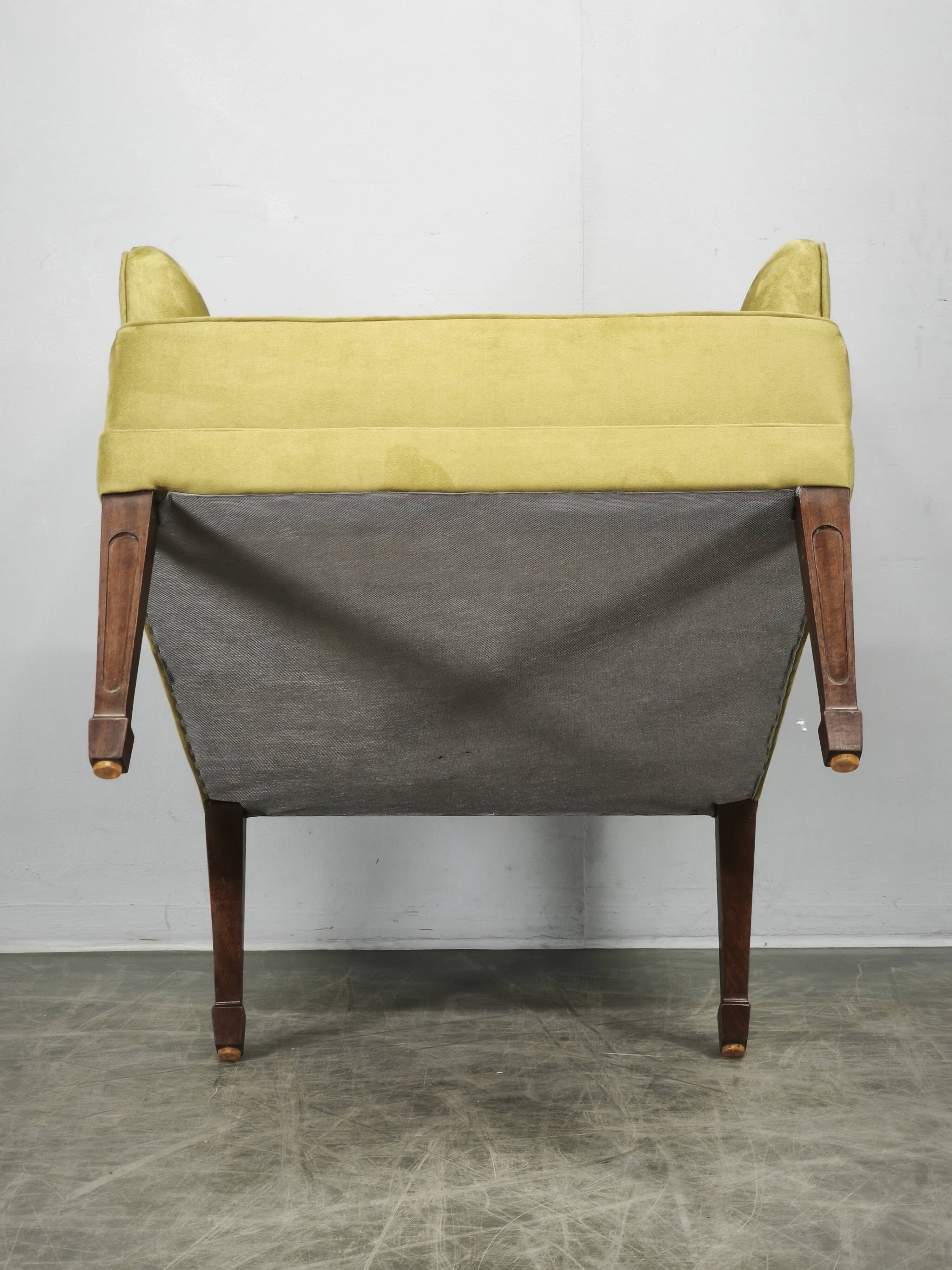 Danish Modern Armchair by Frits Henningsen, Denmark, 1960s