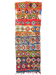 African rug berbere butcheruite vintage, 230x80 cm