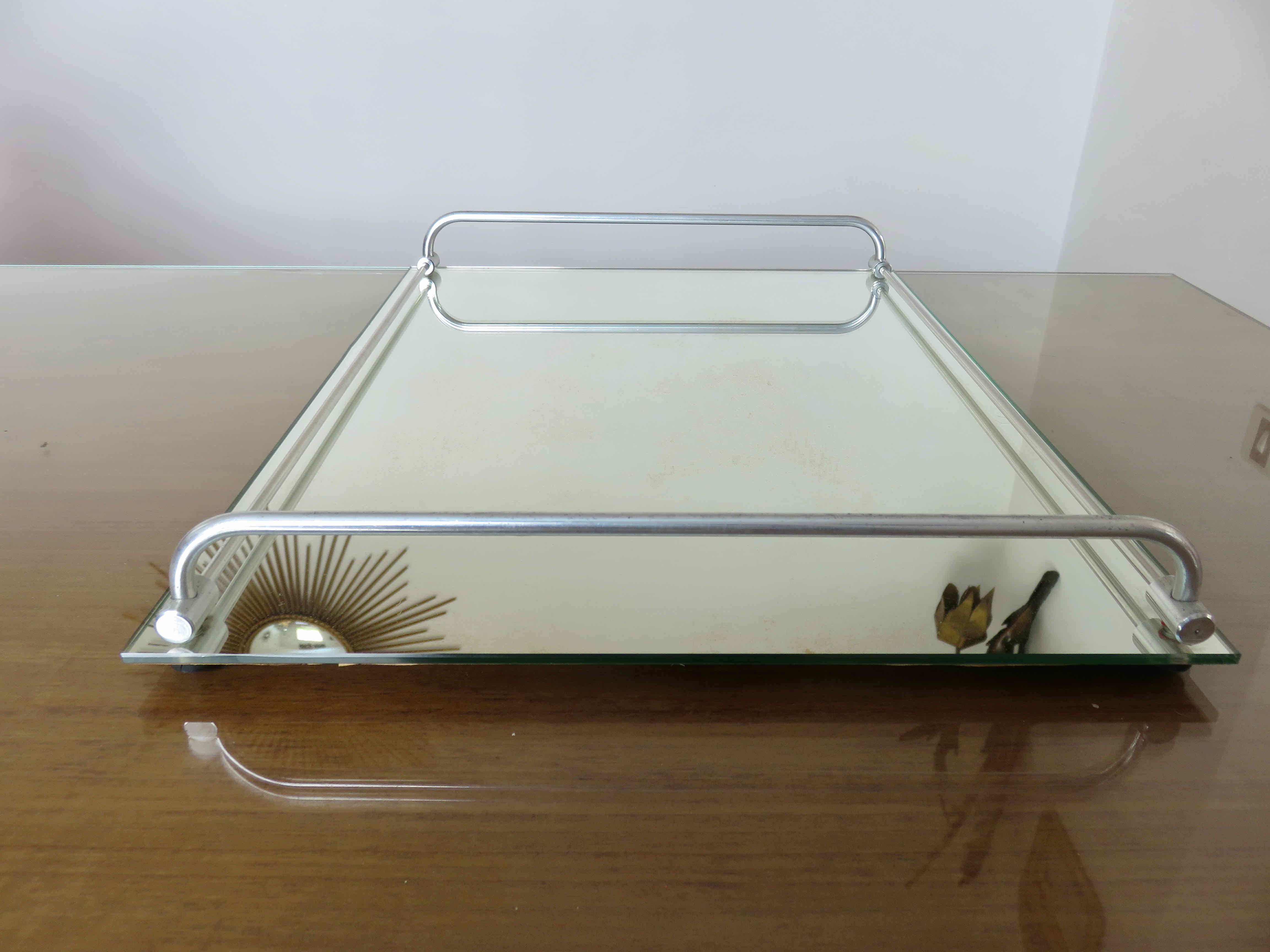 Modernist art deco mirror tray 1940