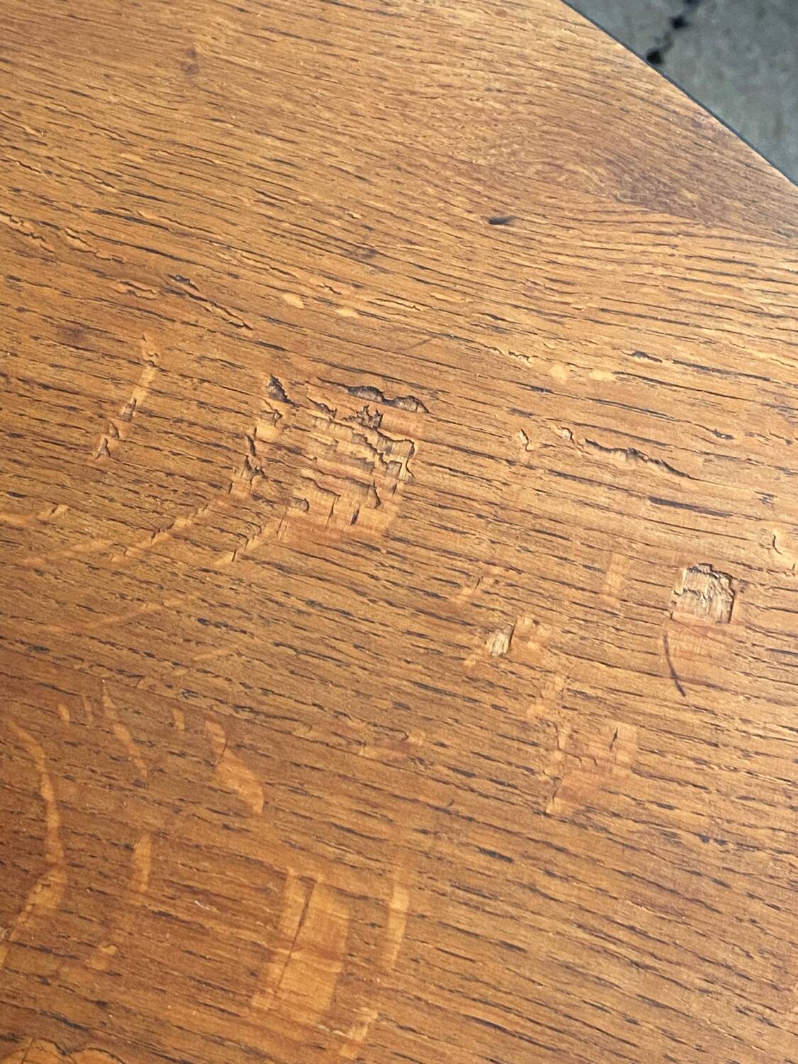 Vintage tripod coffee table