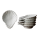 6 vintage ceramic bowls in the shape of a shell - Del Vivo Firenze Italy 1970s