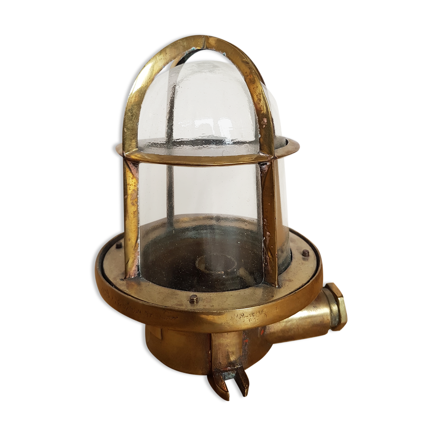 Brass boat lamp