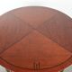 Round Art Deco design dining table for 4 people in good condition