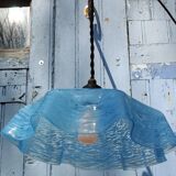 Clichy blue glass suspension
