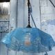 Clichy blue glass suspension