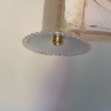 White opaline hanging lamp