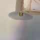 Suspension en opaline blanche