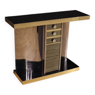 Console miroir design italien années 70