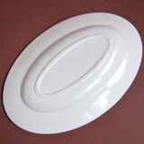 Small oval dish or ravine in niderviller earthenware