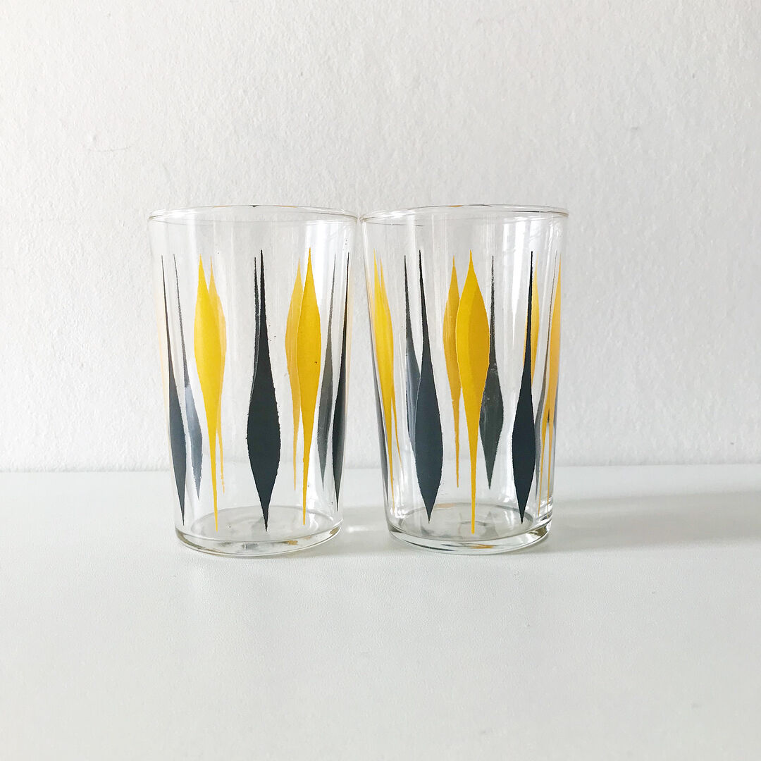 Lot of 10 60s graphic lenses