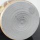 Vintage stoneware cup / high mug - Brutalist design