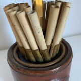 Vintage cigarette holder 1960 Longchamp leather horse - 11 x 10 cm