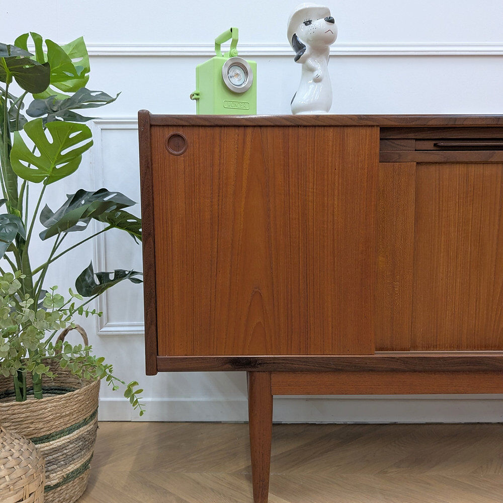 Vintage teak enfilade from the 1960s.