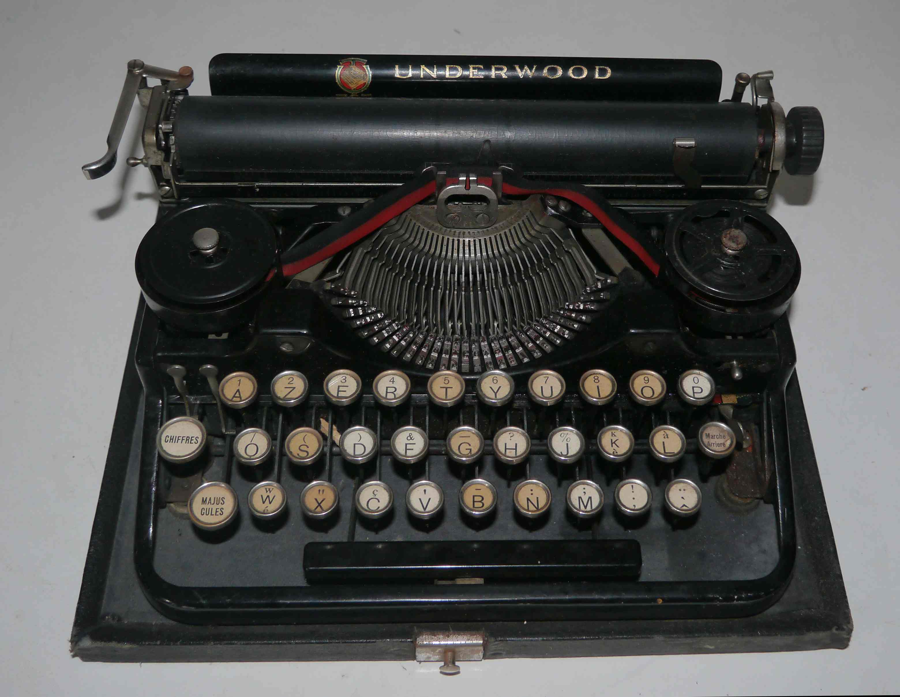 Underwood handheld typewriter