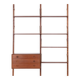 Teak modular shelving unit, Danish design, 1960s, made in Denmark