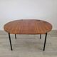 Vintage round dining table designed by Marcel Gascoin 1960s