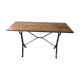 Table bistrot vintage