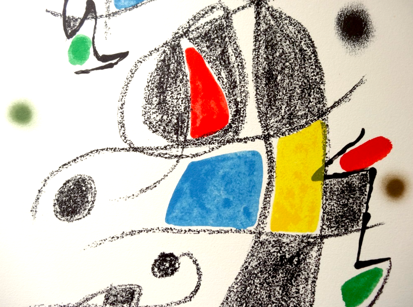 Lithographie originale Joan Miro 1975